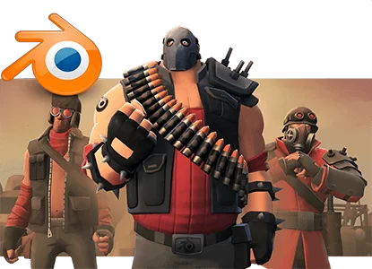 Игровое 3D-моделирование в Blender